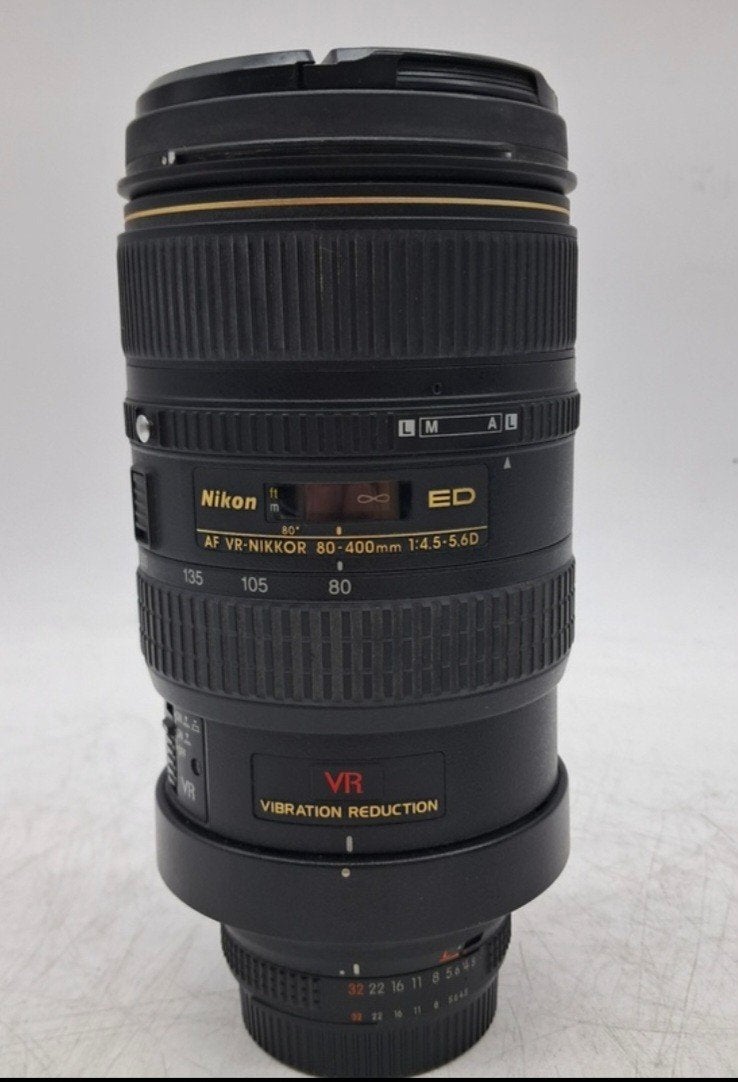 Nikon AF VR Nikkor 80-400mm f/4.5-5.6D ED Telelens, Ophalen of Verzenden, Gebruikt, Nikon, Telelens