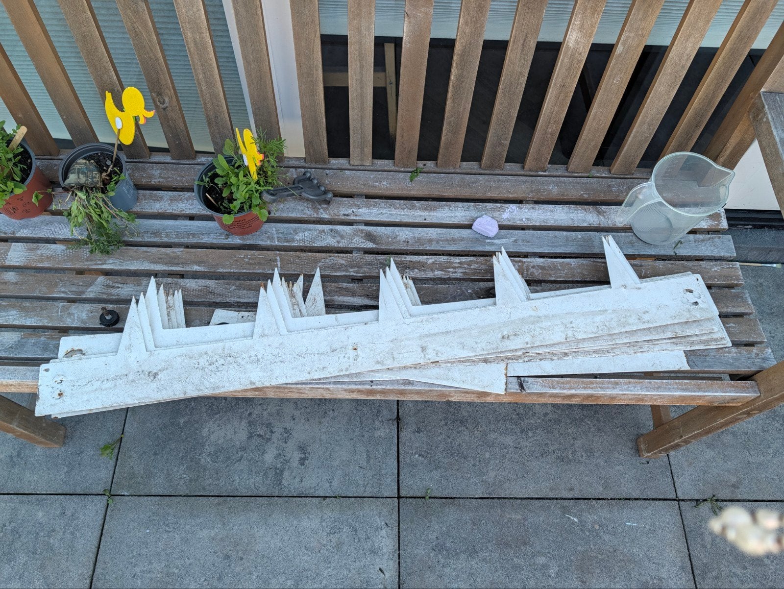 Multi-Edge Kantopsluiting Wit Gecoat, Overige materialen, Gebruikt, Ophalen of Verzenden, Border