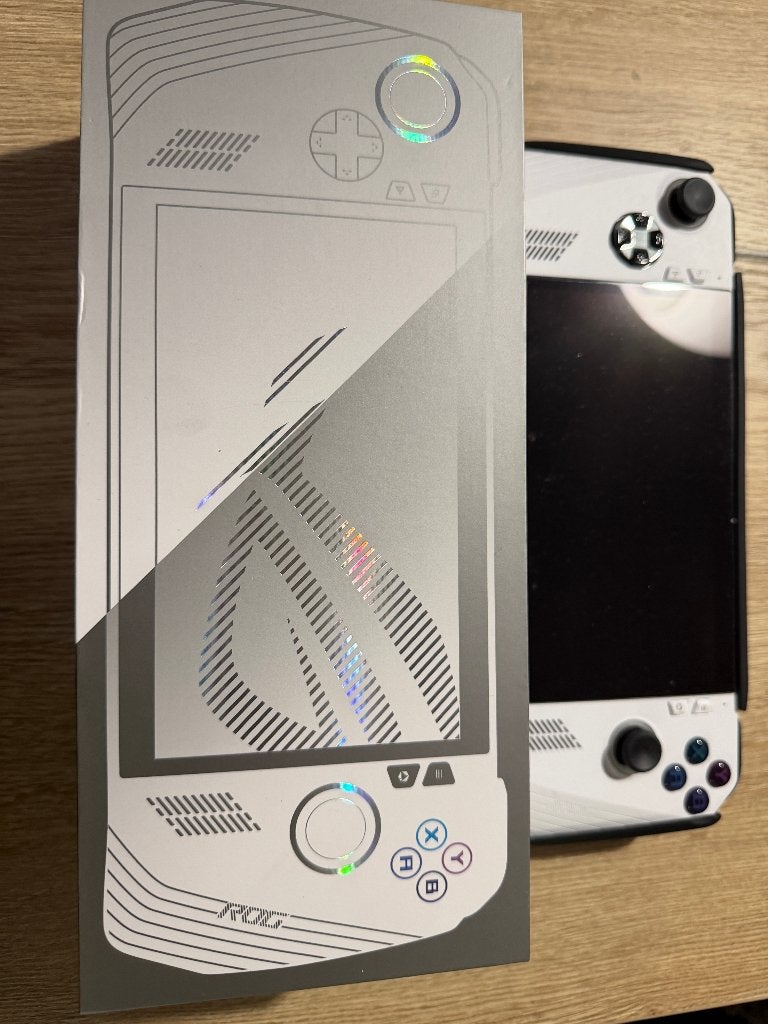 ASUS ROG Ally z1 extreme handheld gaming console als nieuw, Ophalen of Verzenden, ASUS, Zo goed als nieuw