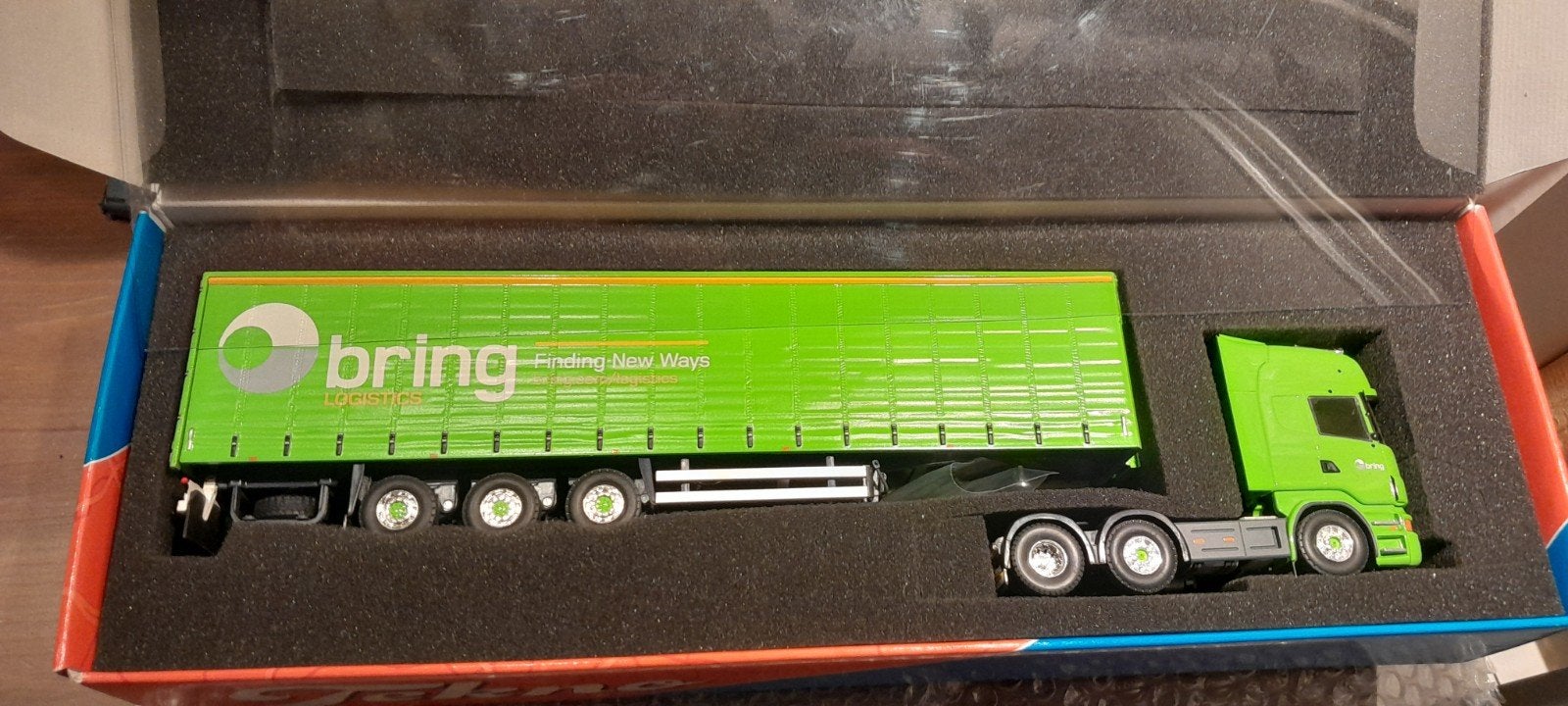 tekno 59673 scania bring, Hobby en Vrije tijd, Ophalen, Bus of Vrachtwagen, Tekno