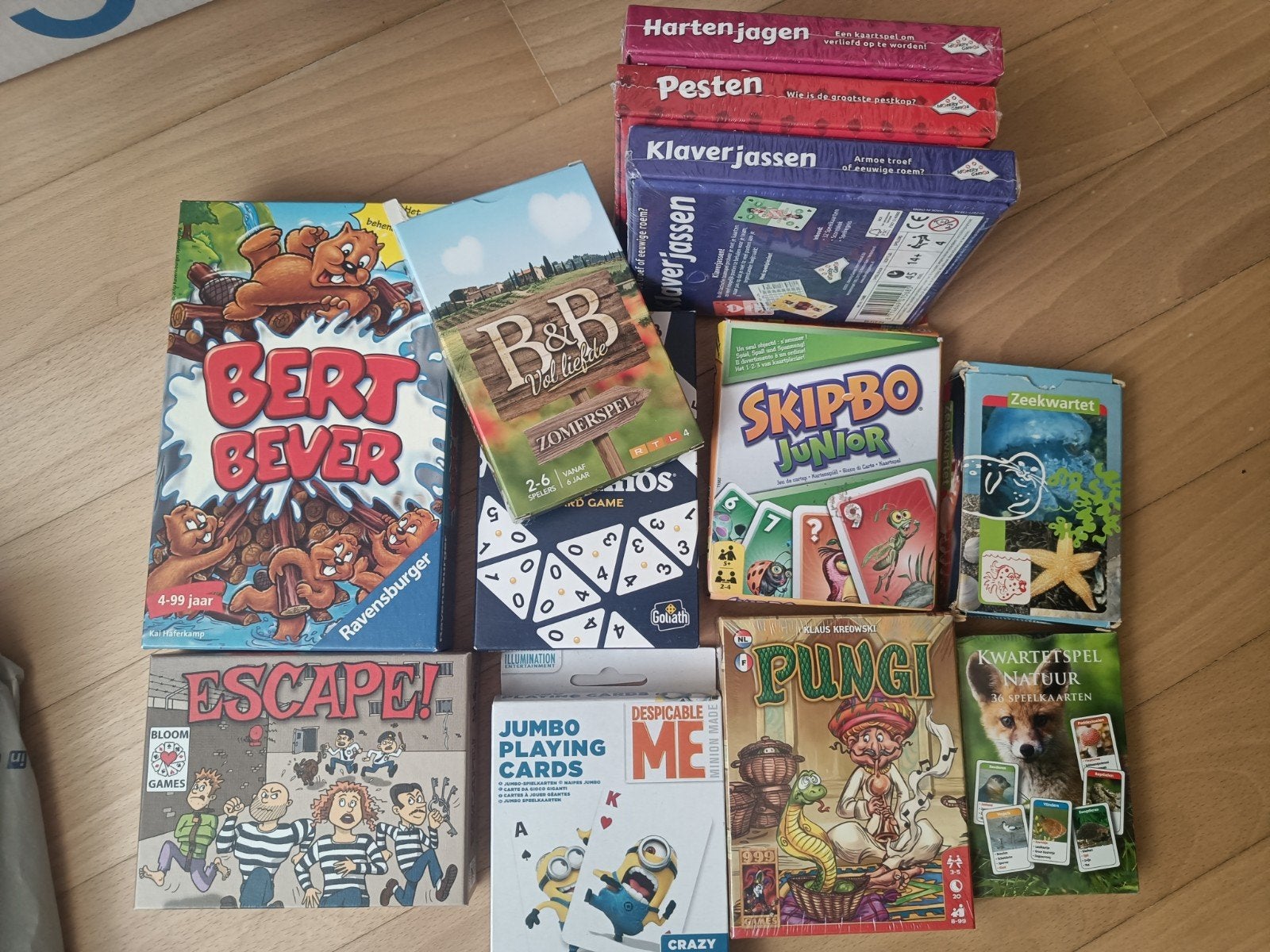 Diverse bordspellen en kaartspellen - Gezinsplezier, Hobby en Vrije tijd, Vijf spelers of meer, Ophalen of Verzenden, Gebruikt