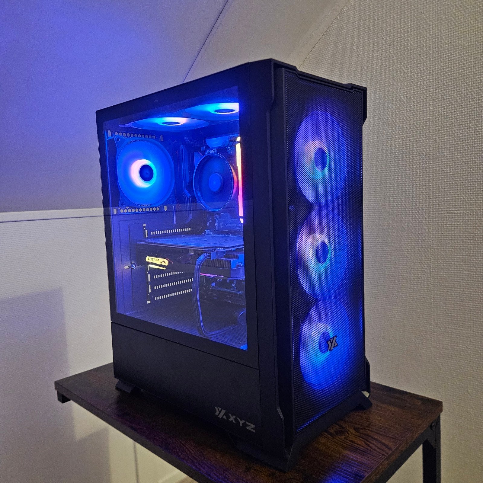 Gaming PC - AMD Ryzen 5 2600, RTX 2060, 16GB RAM, 1.14TB, Ophalen, 1.14 TB, Zo goed als nieuw, HDD