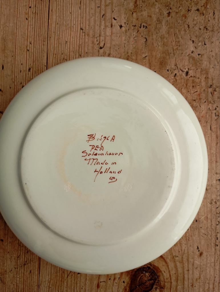 Vintage Schoonhoven Schaaltje Made in Holland, Ophalen of Verzenden