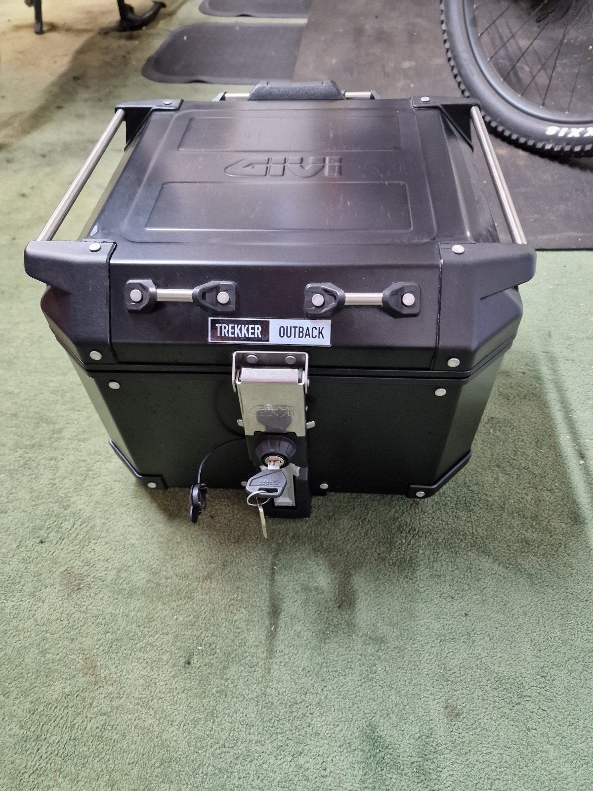 GIVI Trekker Outback Topkoffer - Zwart, Ophalen of Verzenden