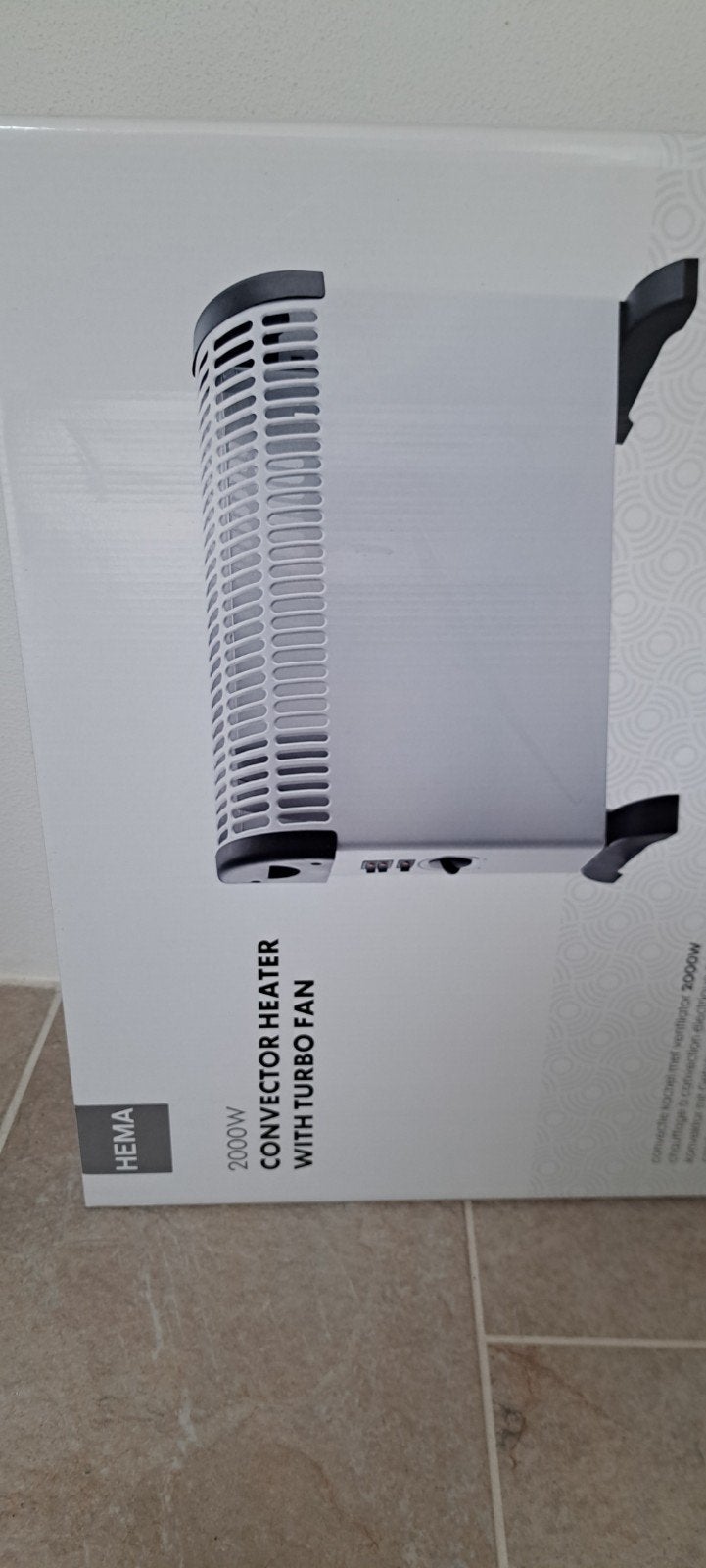 Nieuwe HEMA Convectorkachel met ventilator 2000W, Ophalen, Nieuw, Elektrisch, Overige soorten