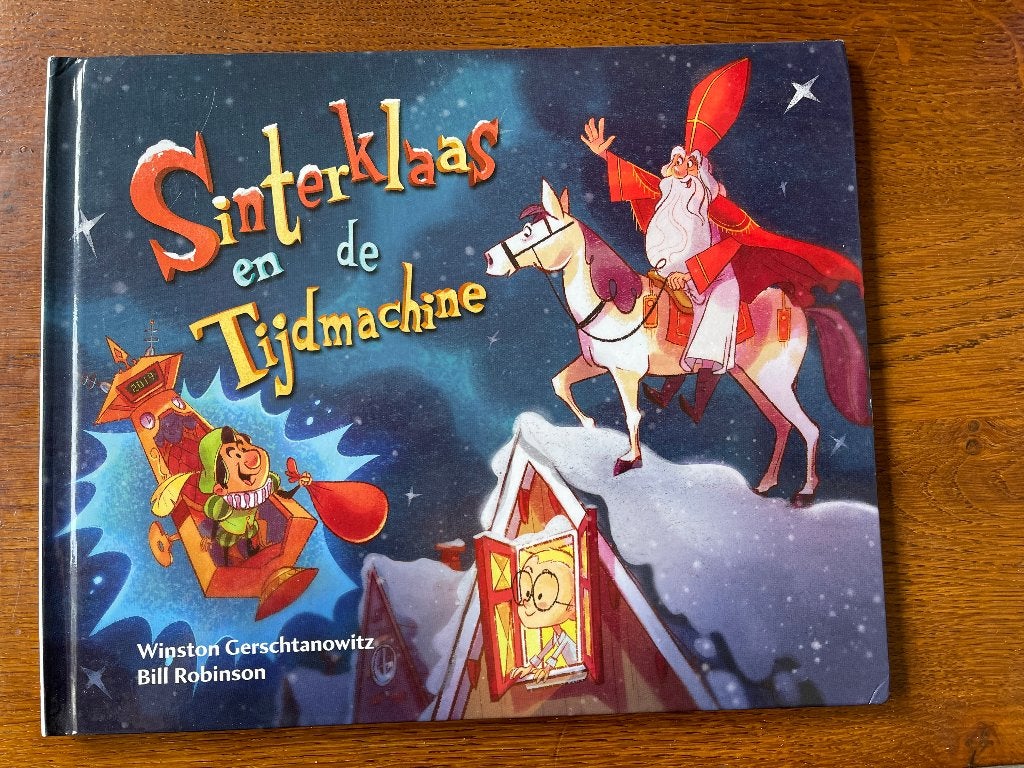 "Sinterklaas en de Tijdmachine" Winston Gerschtanowitz Nieuw, Diversen, Sinterklaas, Ophalen of Verzenden, Nieuw