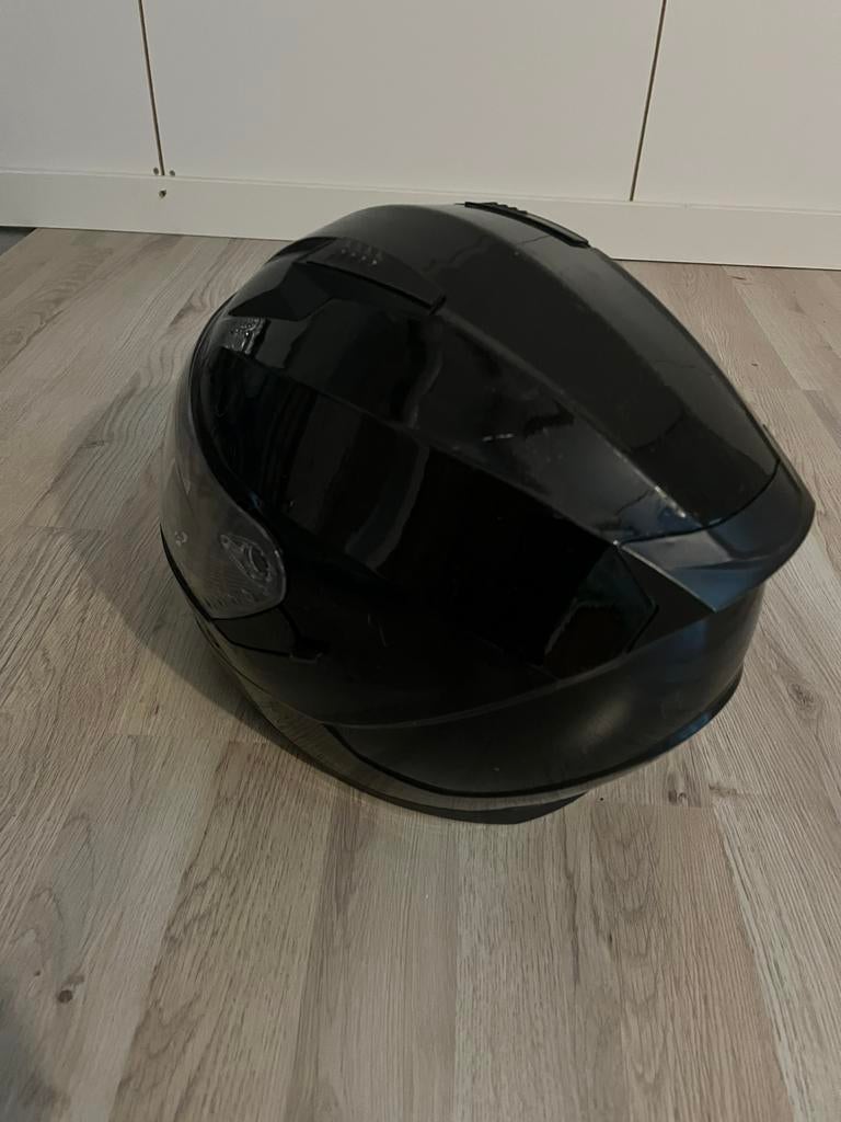 helm, Fietsen en Brommers, Brommerhelmen, Ophalen of Verzenden, Gebruikt, Large