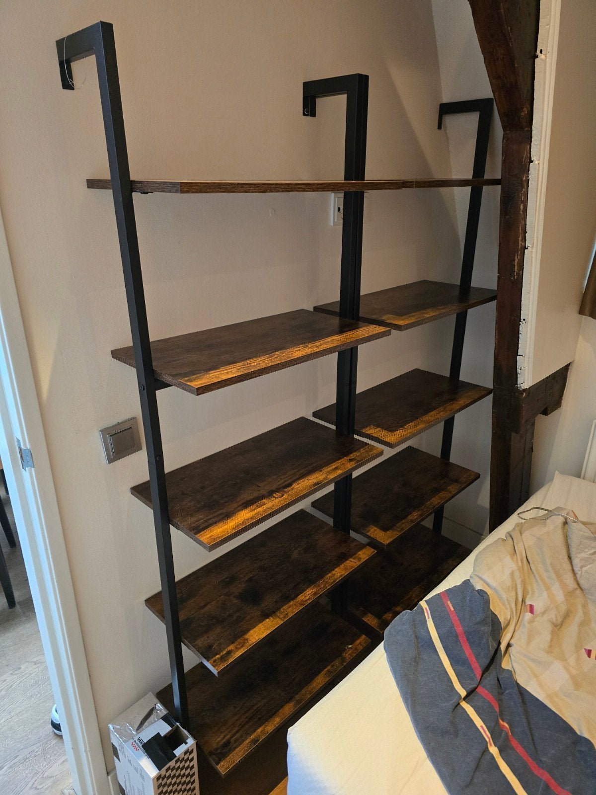 Wandrek met 10 Planken, Met plank(en), 100 tot 150 cm, Zo goed als nieuw, 150 tot 200 cm