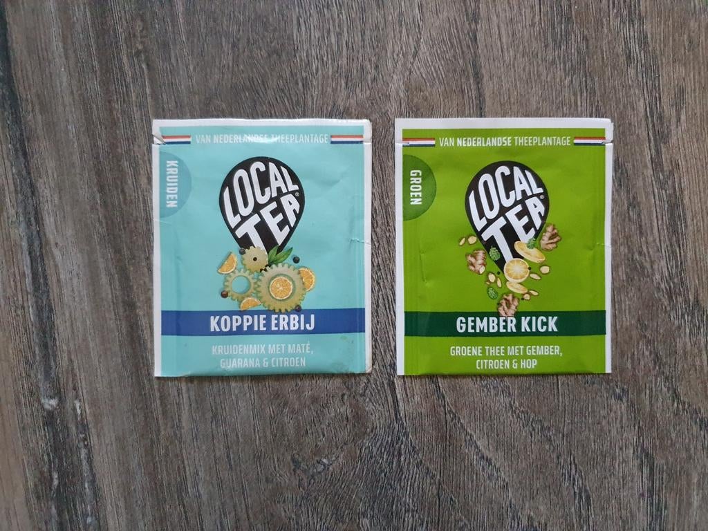 Lege theezakjes – Local Tea – 2 stuks, Ophalen of Verzenden