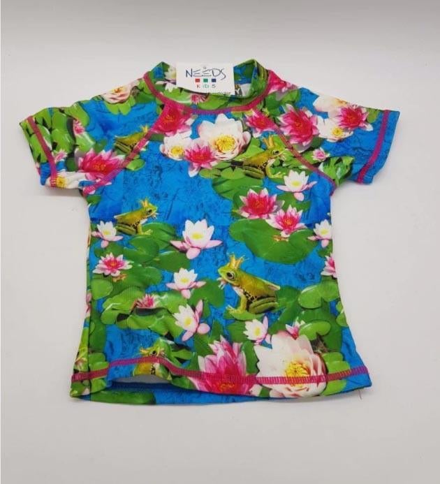 Needs Kids Kikkers UV Protect zwemshirt mt 98/104 NIEUW, Kinderen en Baby's, Kinderkleding | Maat 98, Needs Kids, Jongen of Meisje