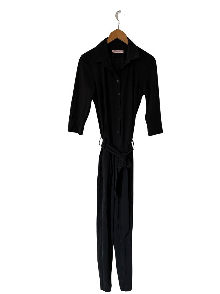 Studio Anneloes jumpsuit S, Maat 38/40 (M), Zwart, Ophalen of Verzenden, Zo goed als nieuw