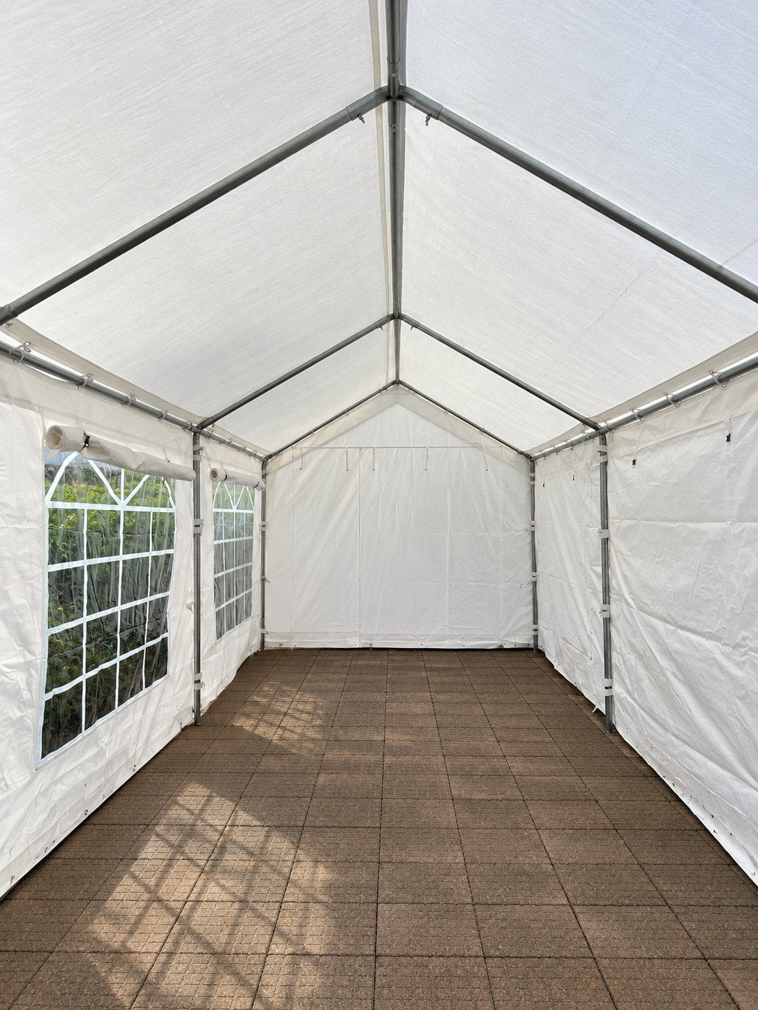 Partytent 3x6 meter incl. stormset – compleet en stevig, Ophalen, Partytent, Minder dan 4 meter, 2 meter of meer