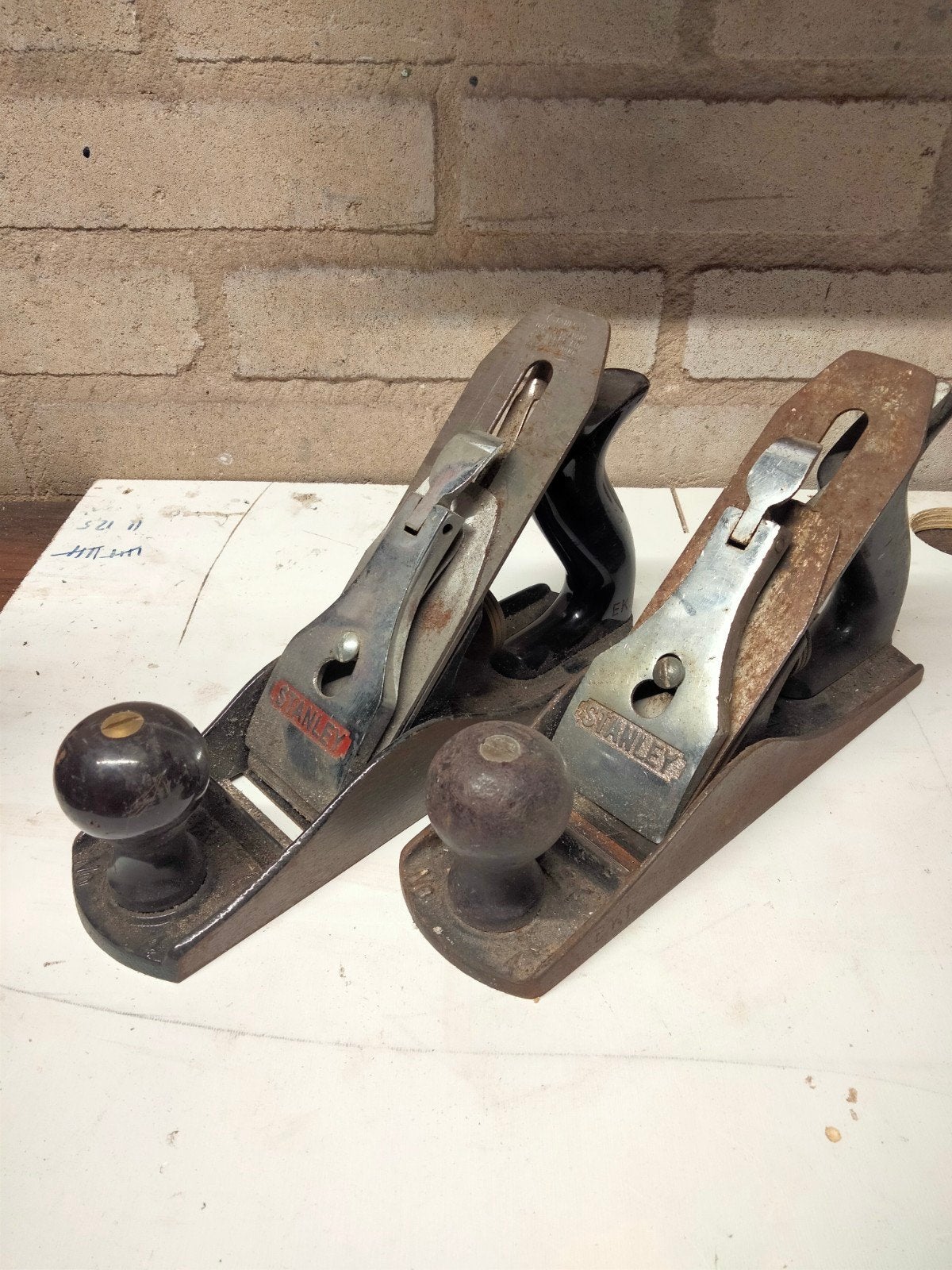 twee keer stalen schaaf nr4., Ophalen of Verzenden
