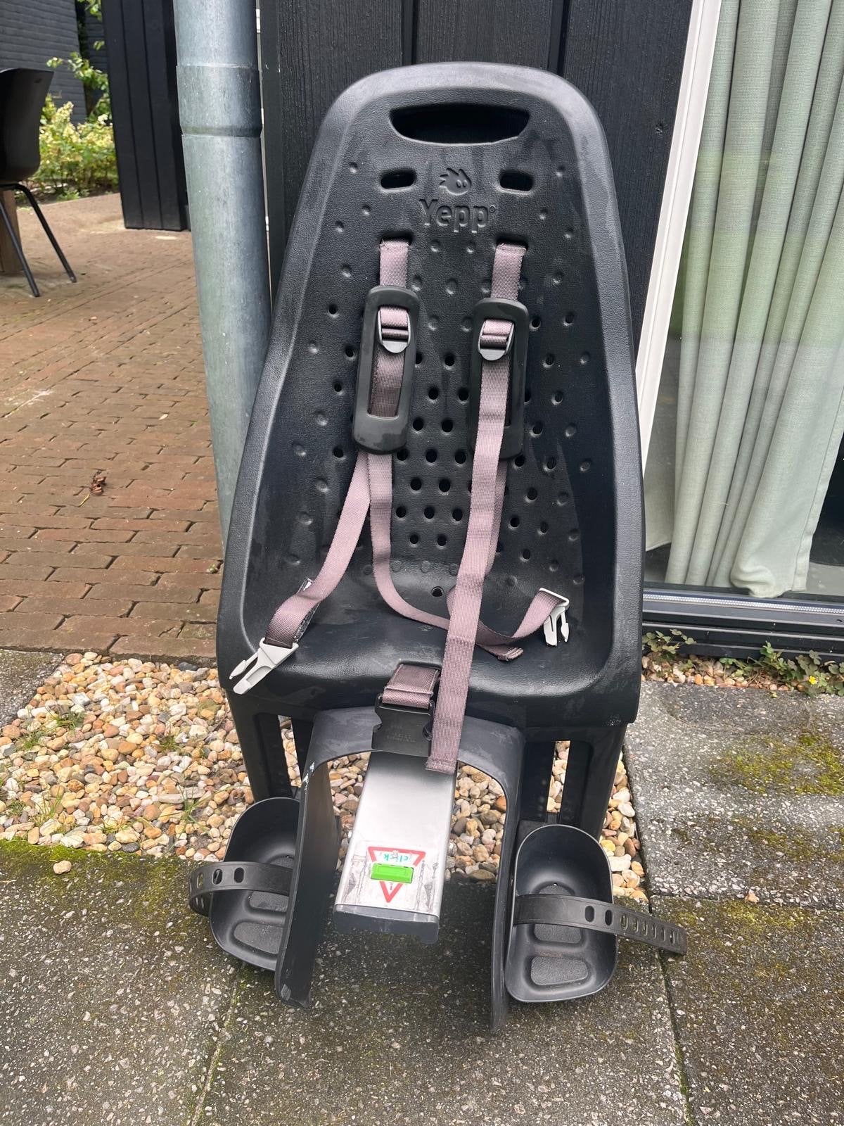 Yepp Achterzitje voor fiets - Gebruikt maar in goede staat, Achterzitje, Ophalen, 15 t/m 25 kg, Gebruikt
