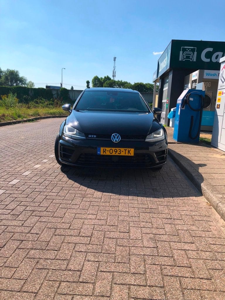 Volkswagen Golf 2.0 GTD, Auto's, Volkswagen, Navigatiesysteem, Zwart, 4 cilinders, Zwart