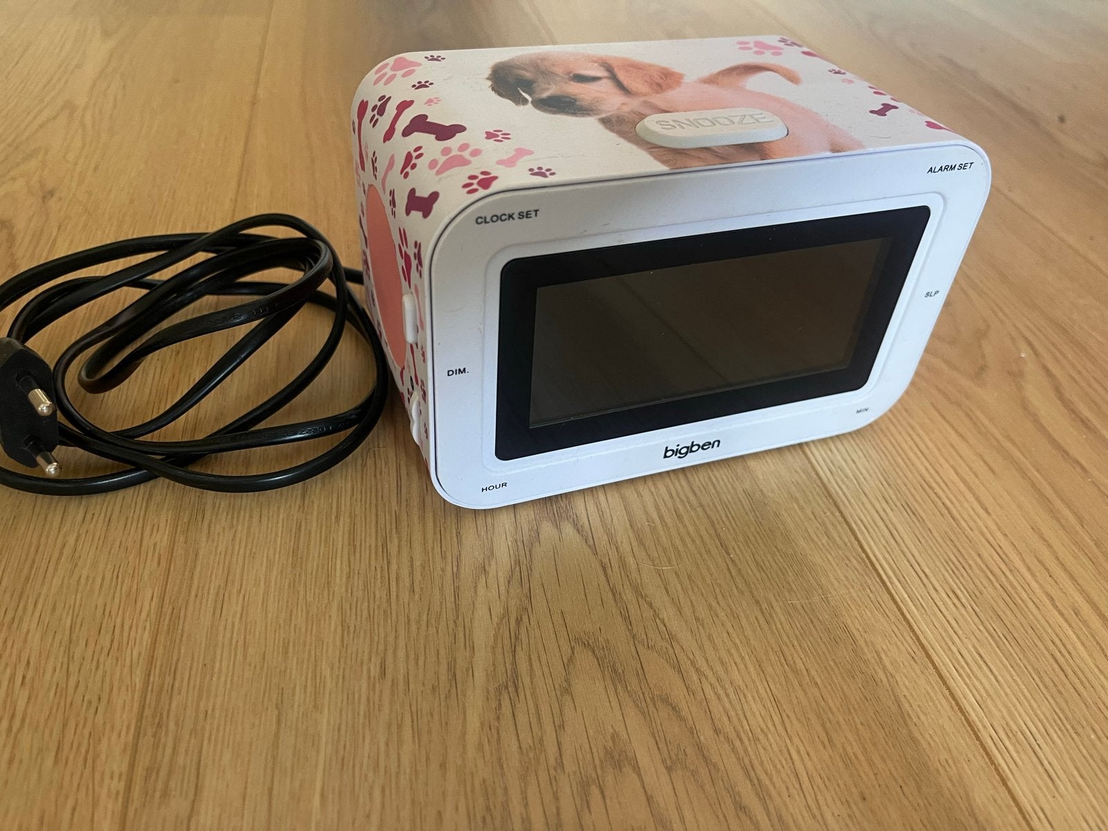 Big Ben Wekker Radio met Puppy Design, Ophalen, Zo goed als nieuw, Radio