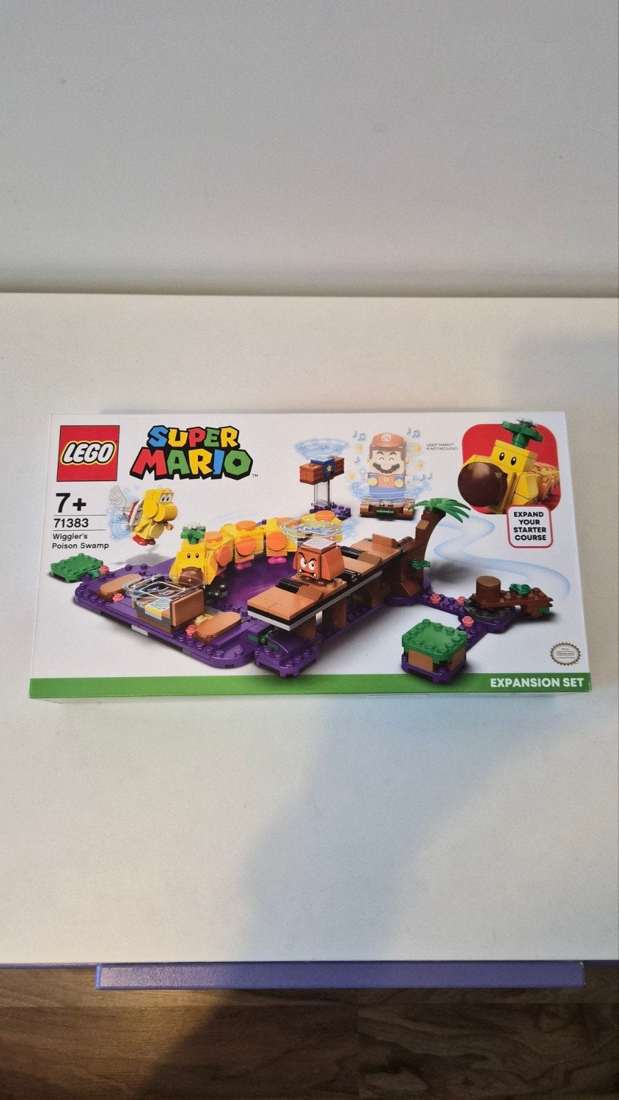 LEGO Super Mario 71383 Wiggler's, Gebruikt, Lego, Compleet, Ophalen of Verzenden