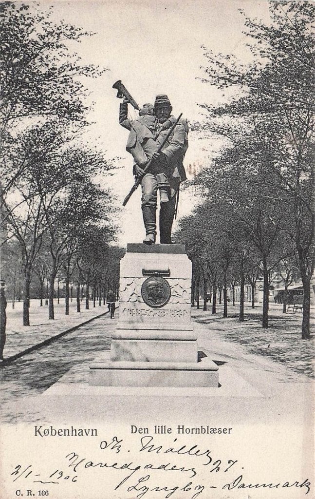 702-440-063 Kobenhavn Den Lille Hornblaser, Verzenden, Voor 1920, Overig Europa
