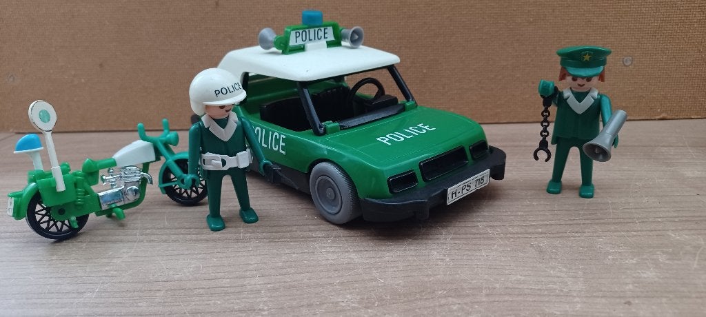 playmobil vintage politiesetje, Ophalen of Verzenden, Gebruikt, Complete set
