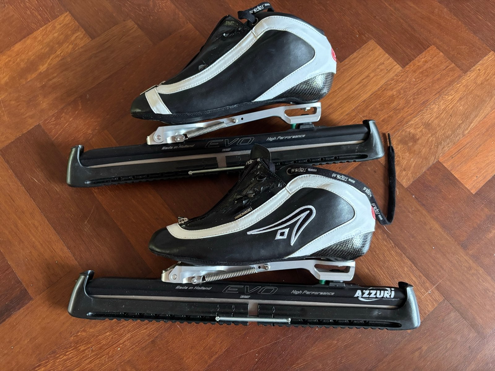 Raps/Evo Noren Klapschaatsen - Maat 42, Klapschaats, Ophalen of Verzenden, Zo goed als nieuw, Raps