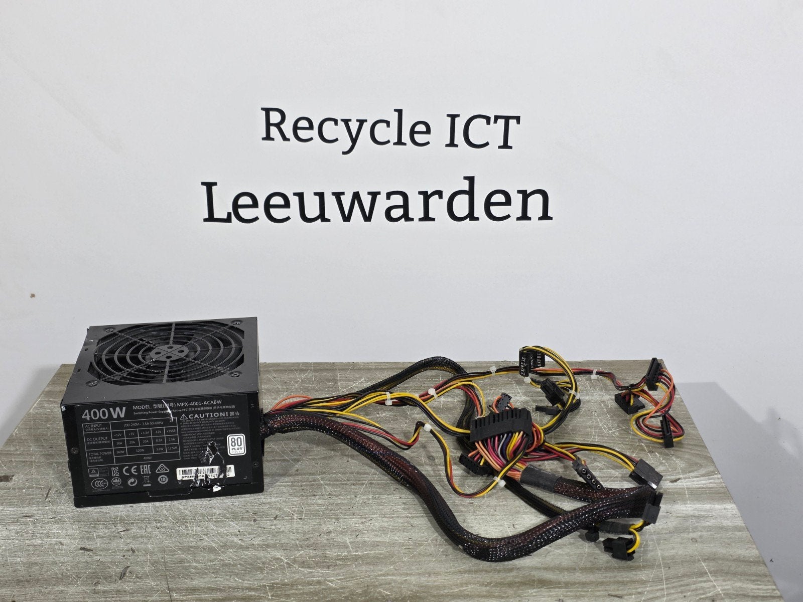Cooler master 400w max voeding psu power supply mpx-4001-aca, Gebruikt, ., Ophalen of Verzenden, .