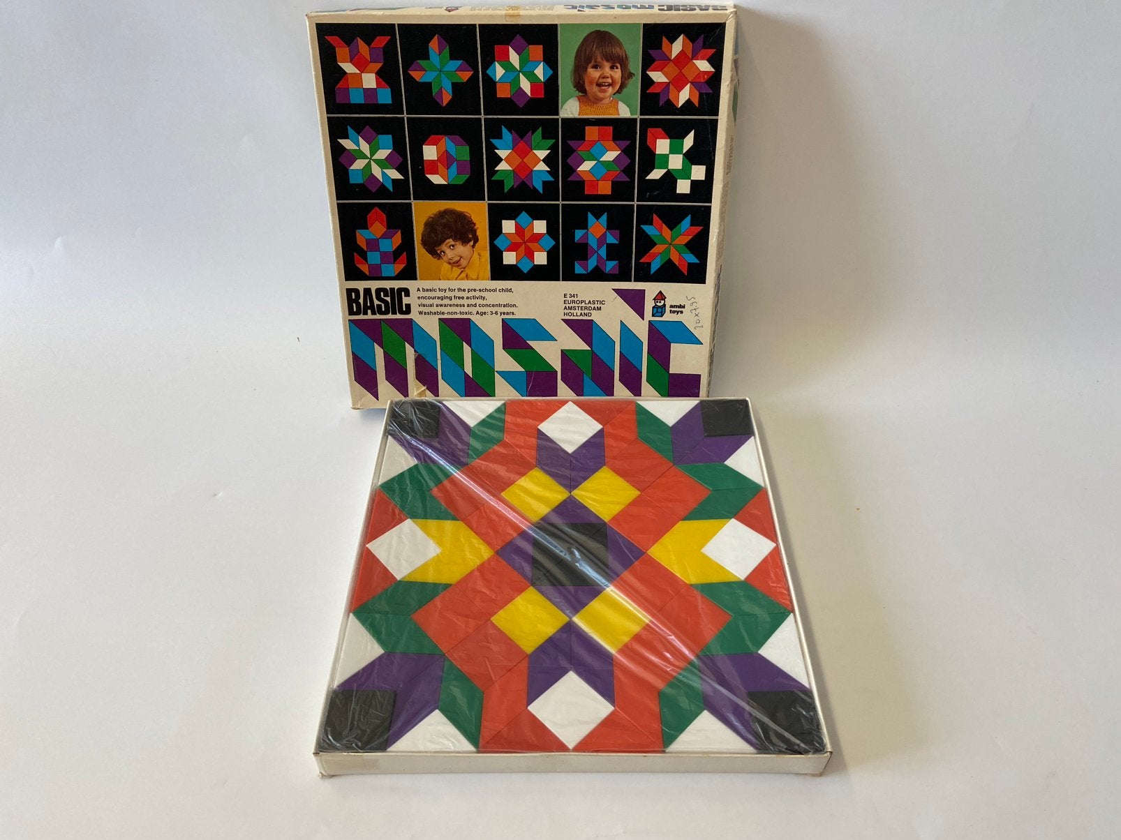 Ambi Toys Mosaic spel, europlastic e341, Ophalen of Verzenden, Gebruikt, Overige typen