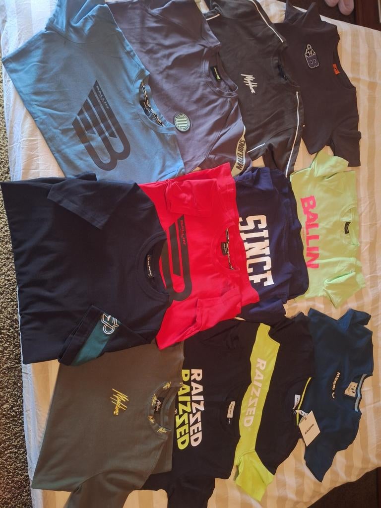 12 shirts maat 164. Zgan ballin malelions black bananas  etc, Kinderen en Baby's, Kinderkleding | Maat 164, Ophalen of Verzenden