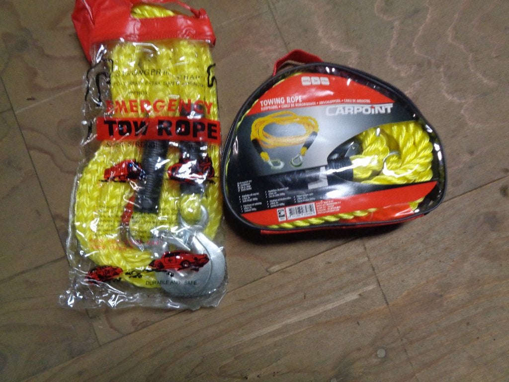 Nieuwe sleepkabel set - Carpoint & Emergency Tow Rope, Auto diversen, Ophalen of Verzenden, Nieuw
