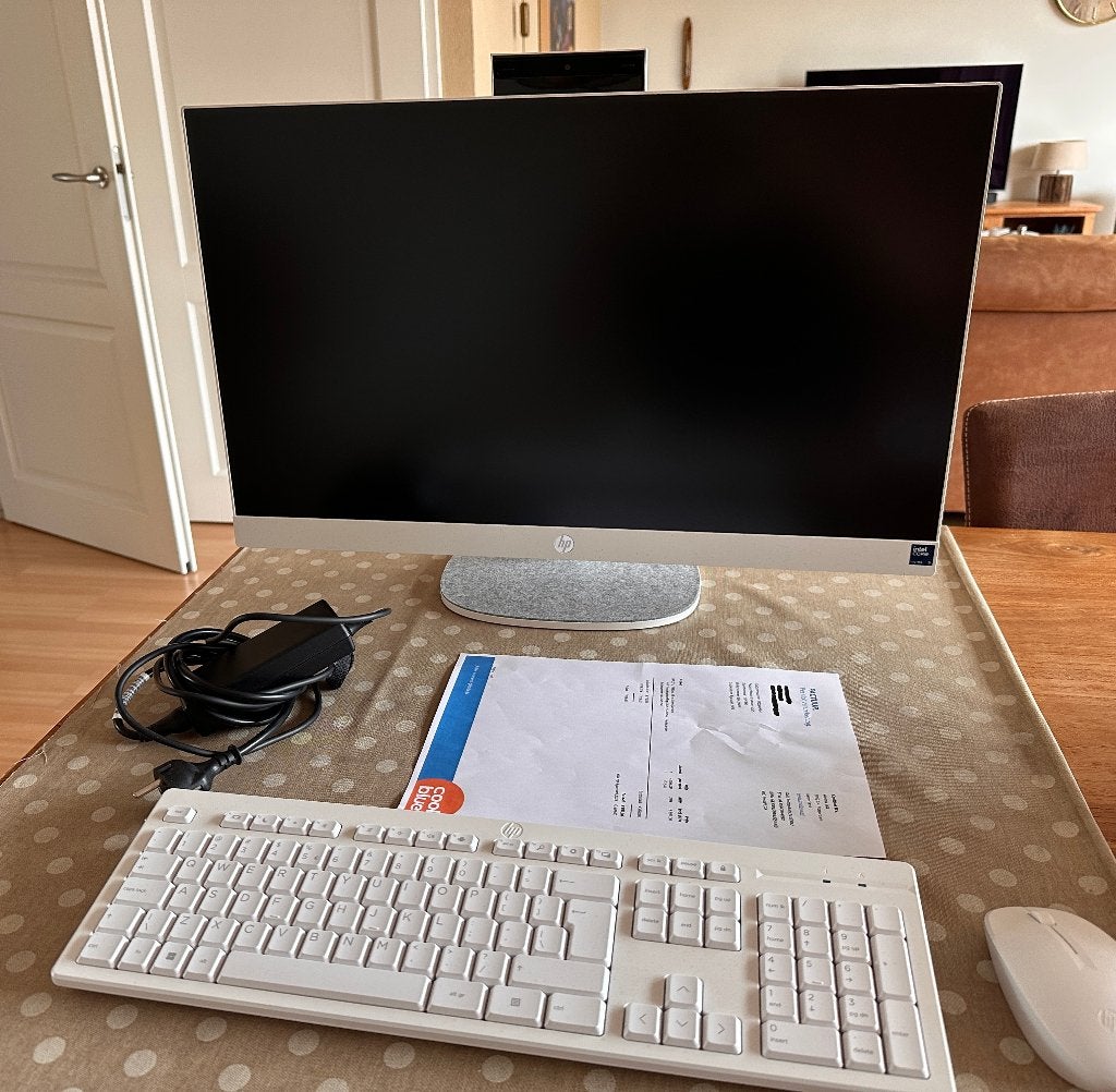 HP 27-cr1950nd All-in-One computer, Ophalen, Zo goed als nieuw