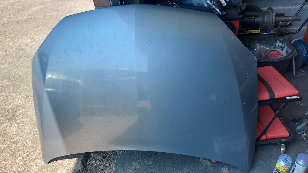 Donkergrijze motorkap Corsa C model, Ophalen of Verzenden