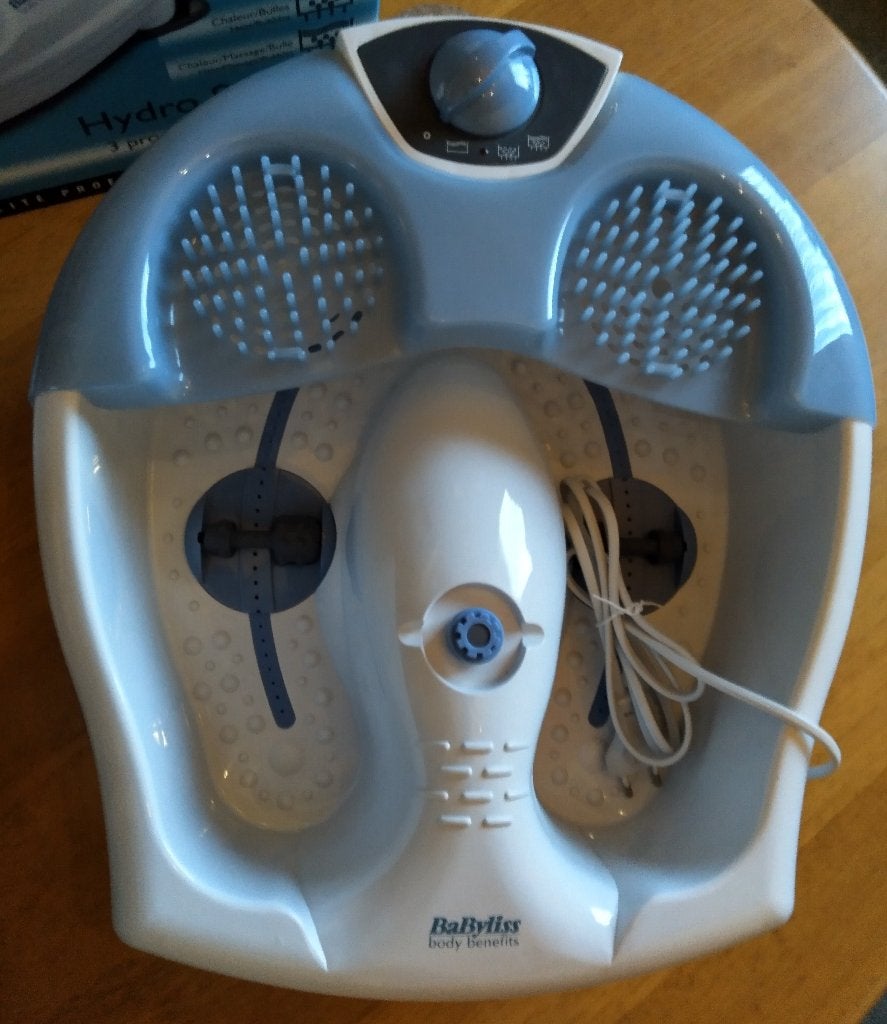 Babyliss Hydro Spa Plus Voetenmassagebad, Witgoed en Apparatuur, Persoonlijke-verzorgingsapparatuur, Nieuw, Hand- en Voetverzorging