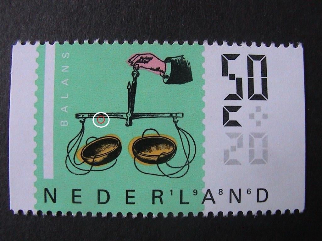 plaatfout 1352a , postfris., Verzenden, Na 1940, Postfris