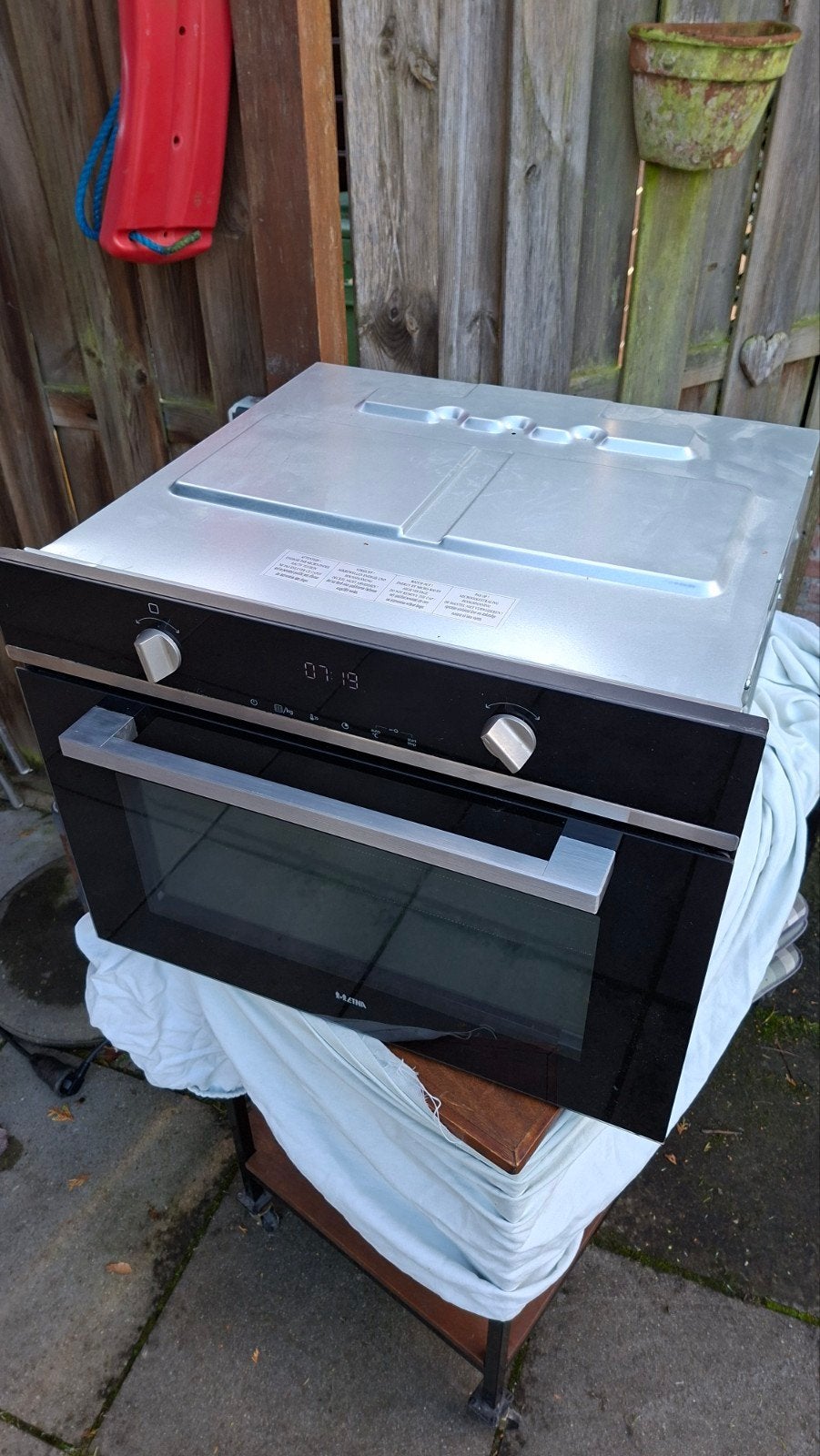 Etna oven, Ophalen, 45 tot 50 cm, Gebruikt, Inbouw