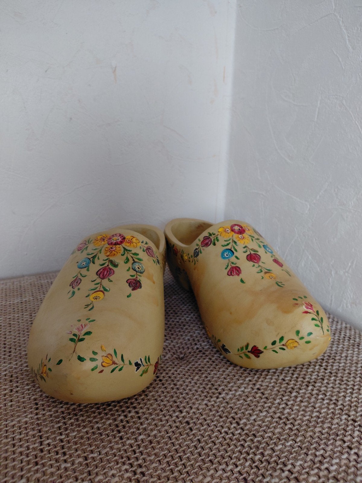 Decoratieve Klompjes met Bloemenpatroon, Ophalen of Verzenden
