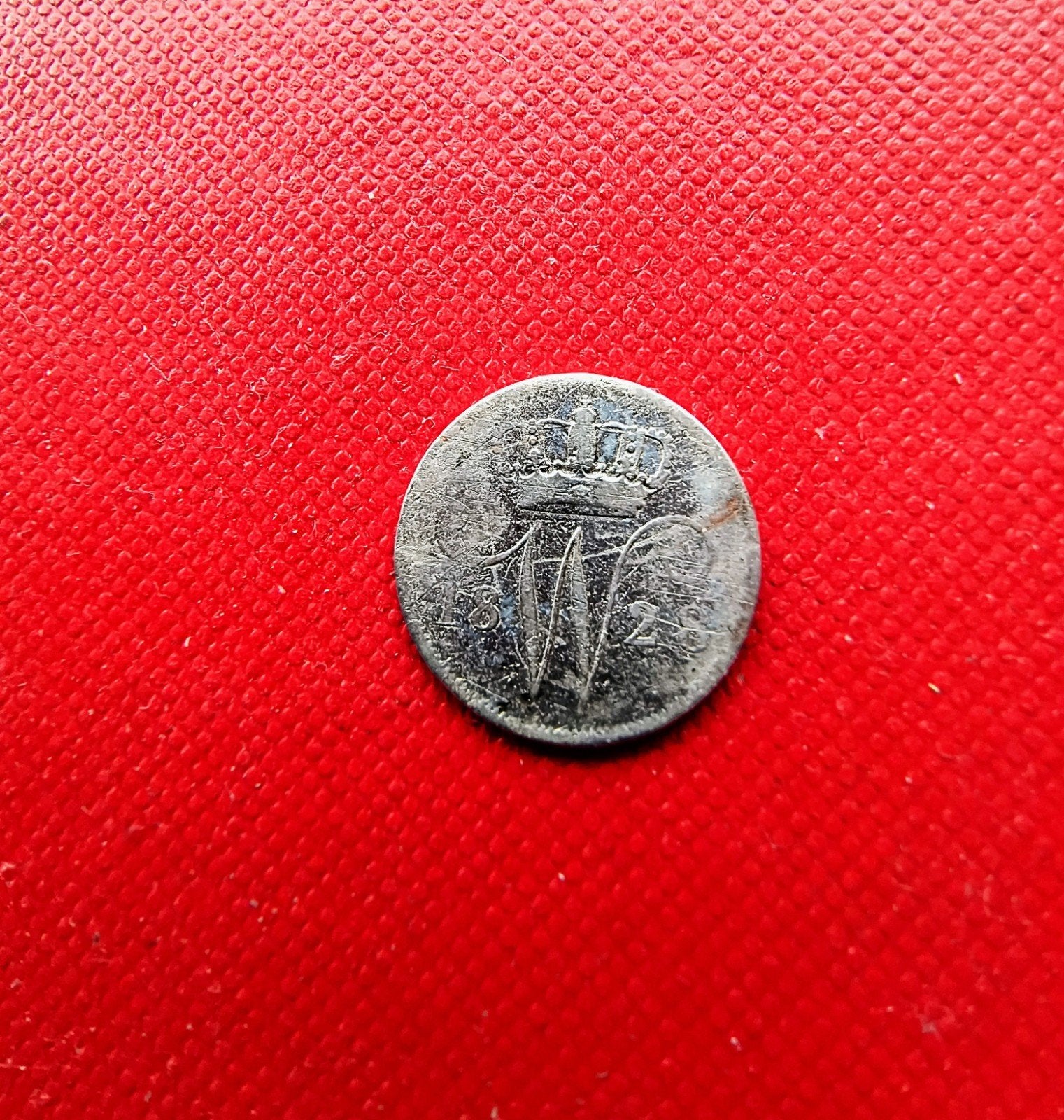 Nederland 10 cent 1828 (mercuriusstaf) Willem I, Ophalen of Verzenden, Koning Willem I, 10 cent, Losse munt