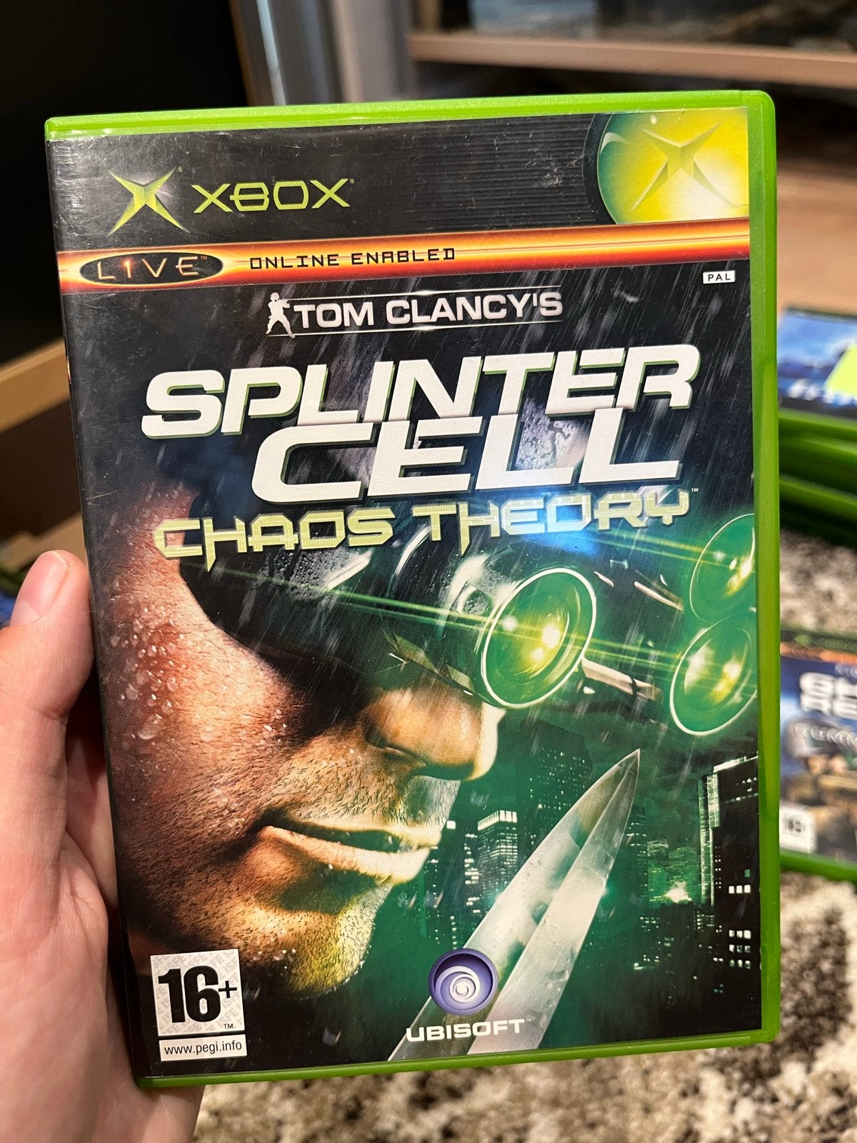 Tom Clancy's Splinter Cell Chaos Theory Xbox, Avontuur en Actie, Online, Gebruikt, 1 speler