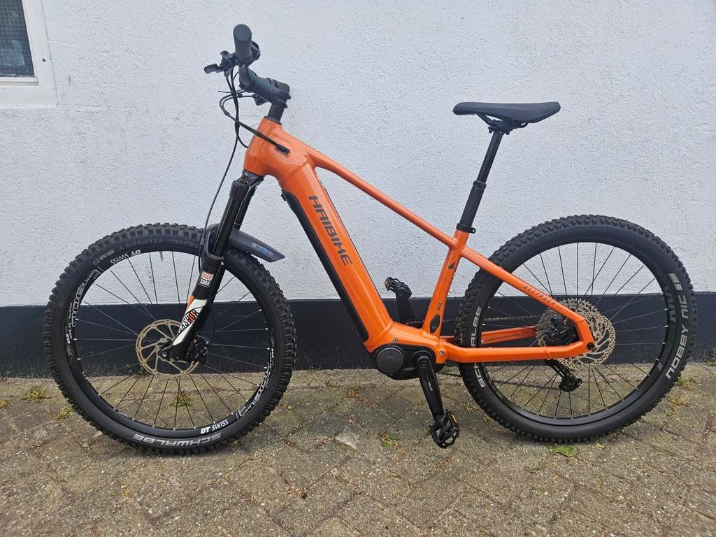 Haibike Alltrack 6 E-MTB / maat S, Zo goed als nieuw, Minder dan 47 cm, 50 km per accu of meer, Ophalen