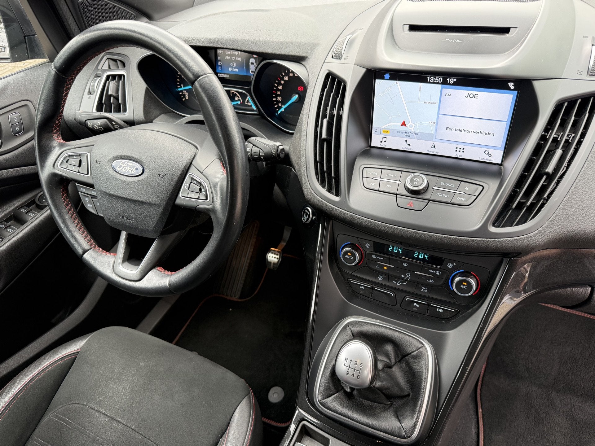 Ford Kuga 1.5 EcoBoost 120pk ST Line, Trekhaak | Navi | Clim, Automatische klimaatregeling, 4 cilinders, Origineel Nederlands