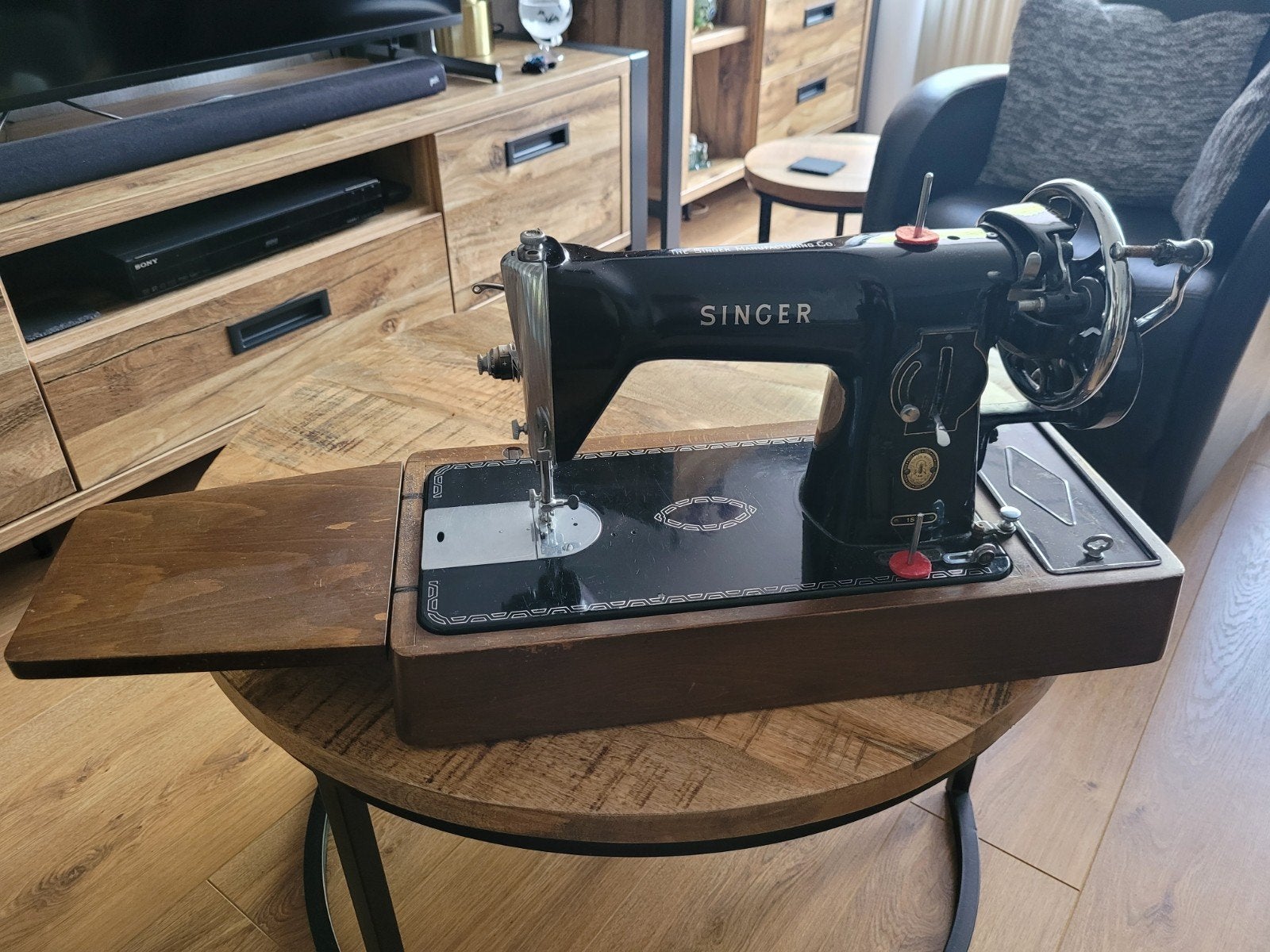 Singer naaimachine., Antiek en Kunst, Ophalen