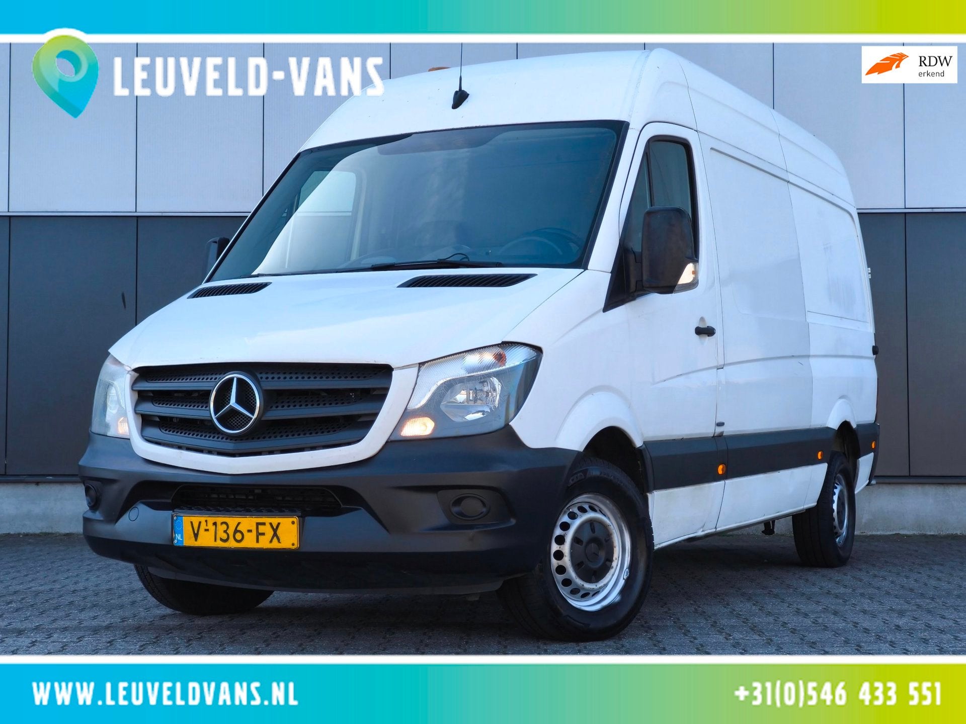 Mercedes-Benz Sprinter 314 140PK RWD AIRCO PDC L2H2, 13 km/l, Gebruikt, Euro 6, 2000 kg