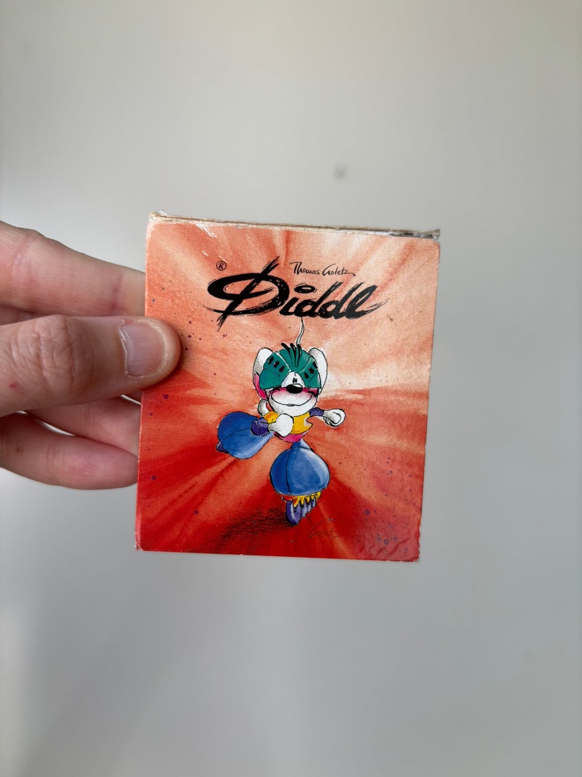 Diddl plak memo blok nummer 20 zeldzaam, Verzenden, Zo goed als nieuw, Papier, Kaart of Schrift