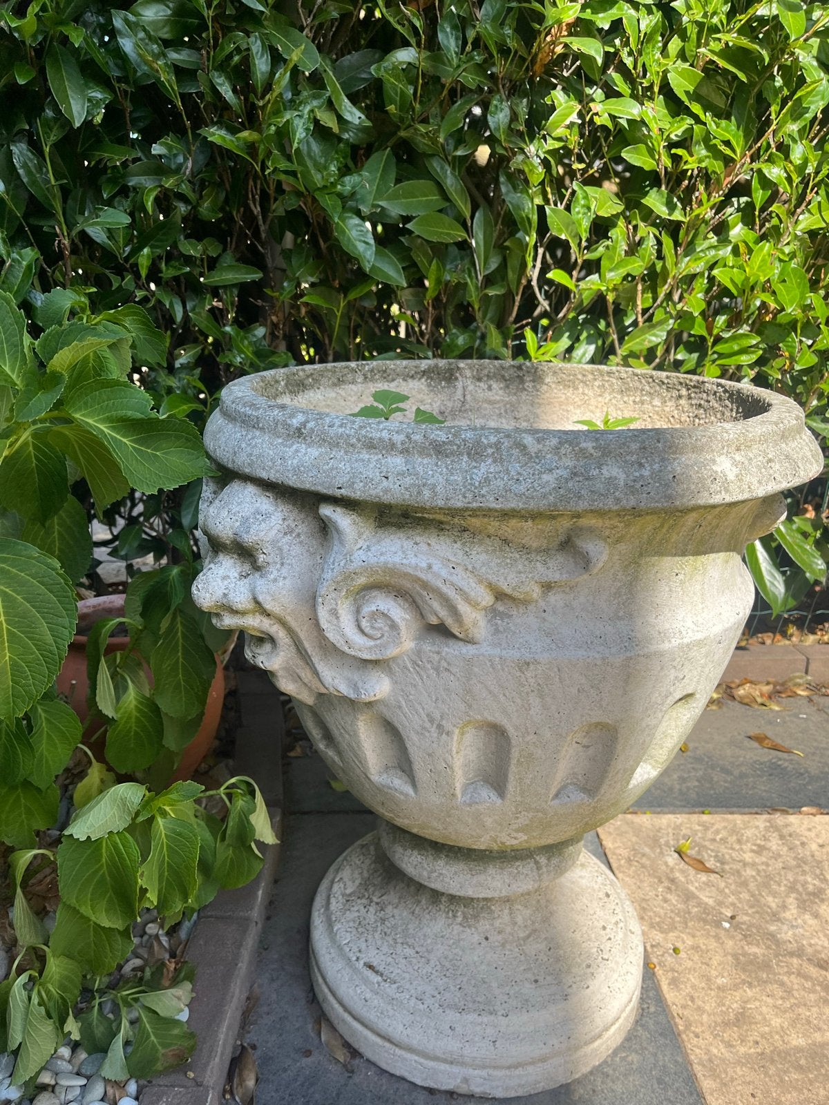 Grote witte plantenpot - Gratis ophalen, Tuin en Terras, Bloempotten, Ophalen, Gebruikt, 40 cm of meer, Rond