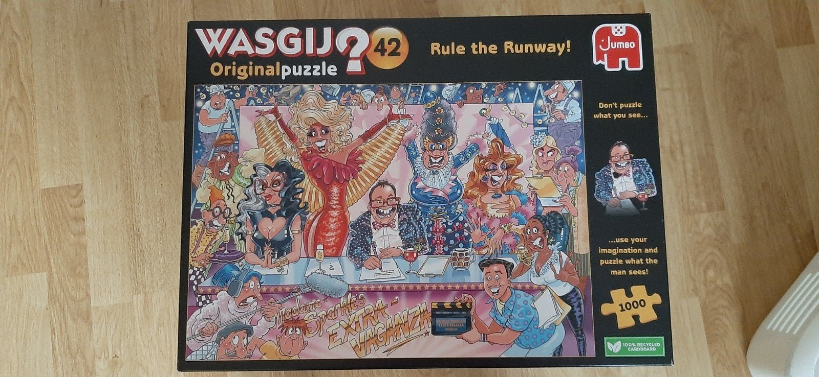 Wasgij Original Puzzels, Ophalen, 500 t/m 1500 stukjes, Zo goed als nieuw