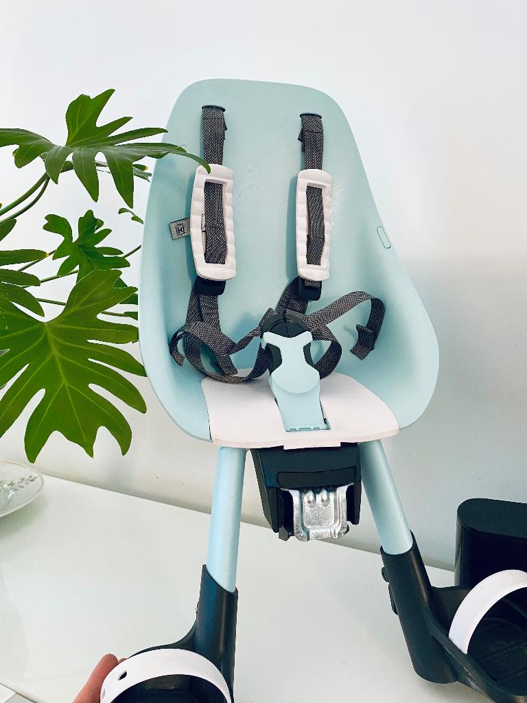 Urban Iki Voorzitje – Fietsstoeltje - Oatake Mint Blue, Voorzitje, Ophalen of Verzenden, Urban Iki, 0 t/m 13 kg