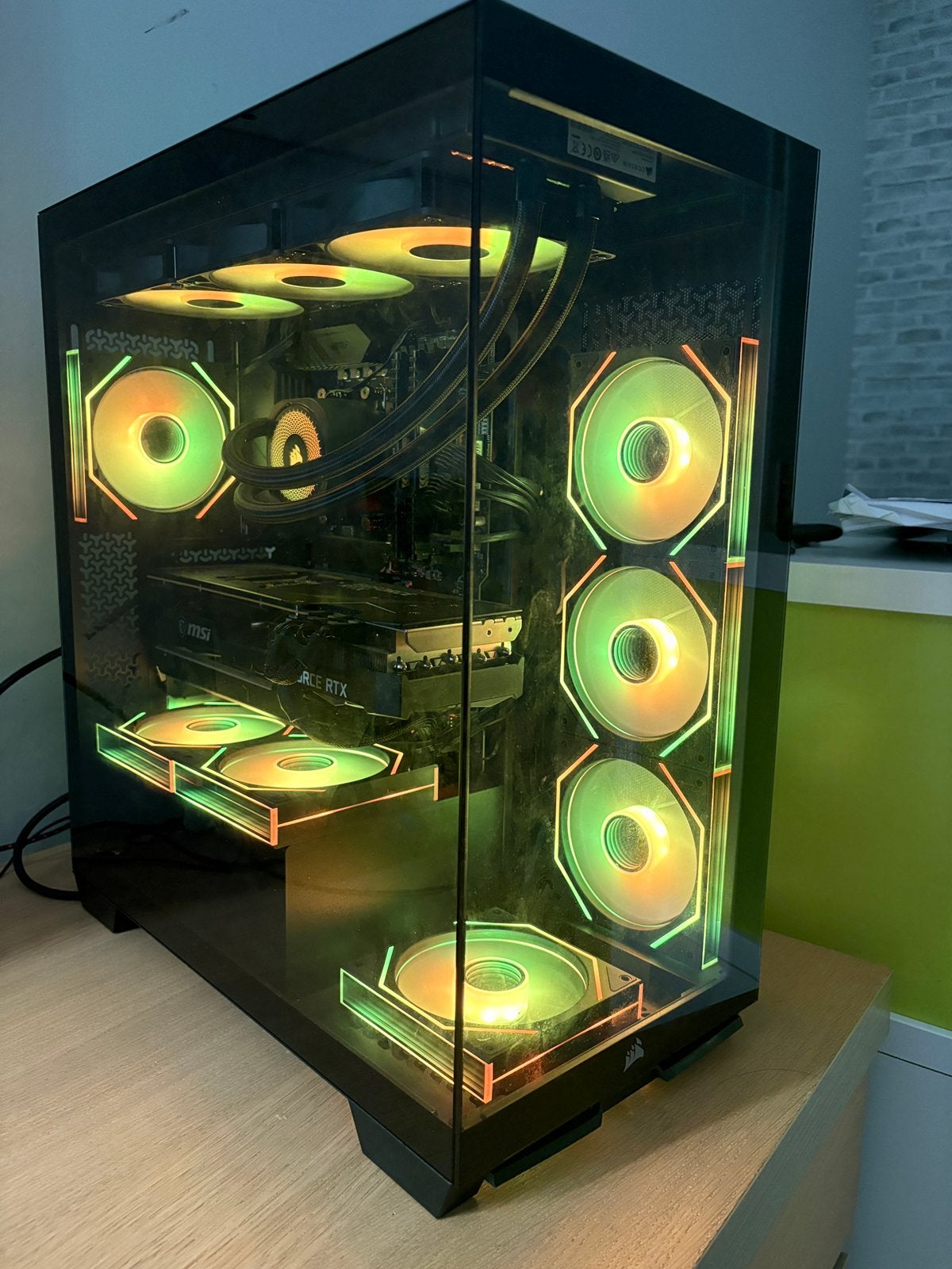 High End gaming pc: 3080 ti, R7 5800x, 32 gb ram, Ophalen of Verzenden, Zo goed als nieuw, Gaming, SSD