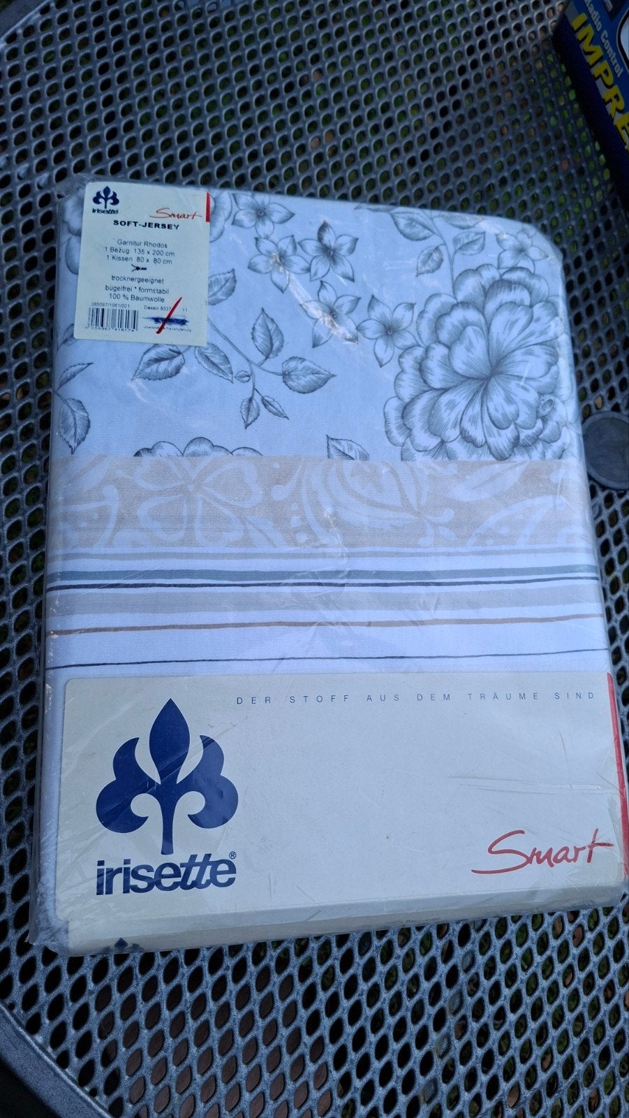 Irisette Smart Soft-Jersey Dekbedovertrek Rhodos, Overige merken, Nieuw, Ophalen of Verzenden, Wasbaar