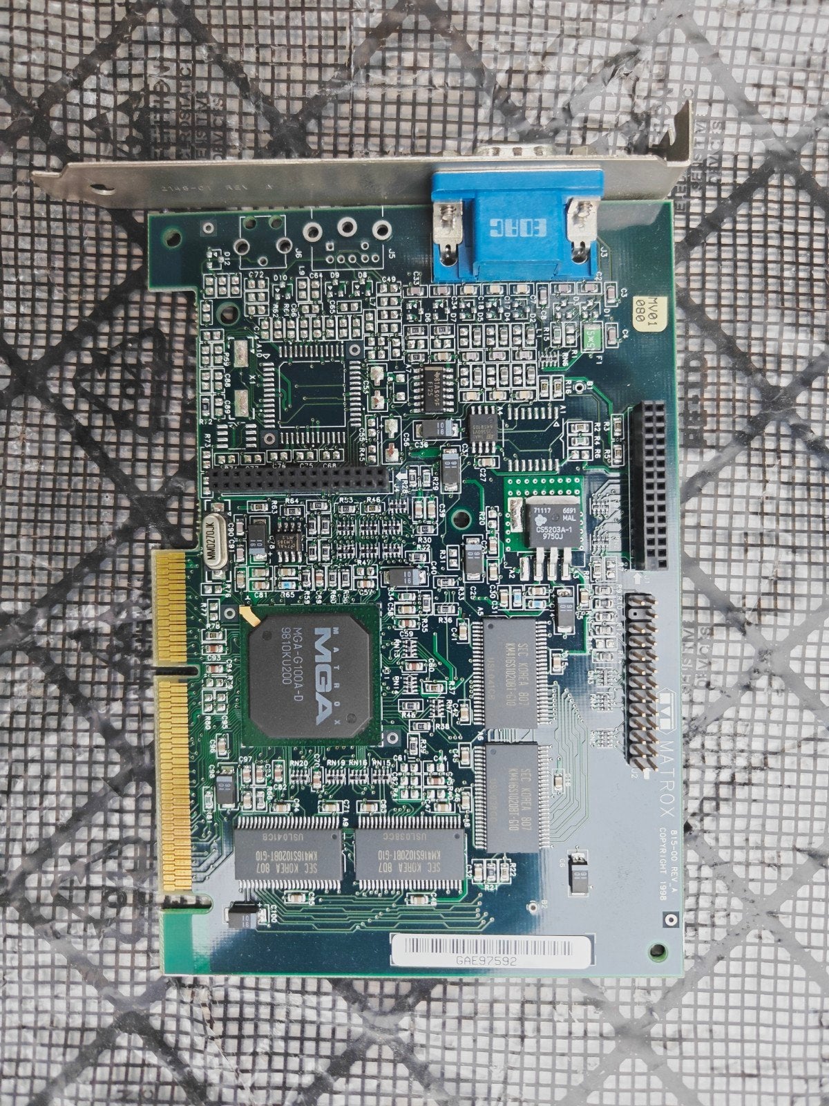 MGA Matrox AGP 2D Videokaart - Companion voor Voodoo 1, Ophalen of Verzenden