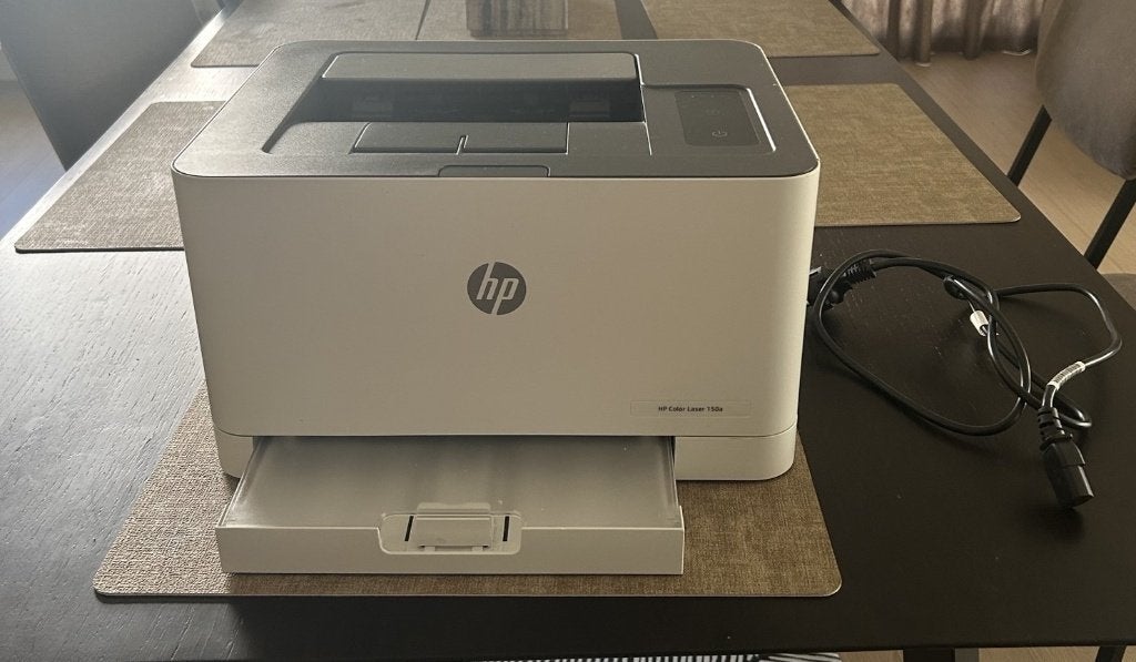 HP Color Laser 150a Kleurenlaserprinter – Compact & Werkend, Computers en Software, Printers, Ophalen, Printer, Kleur printen