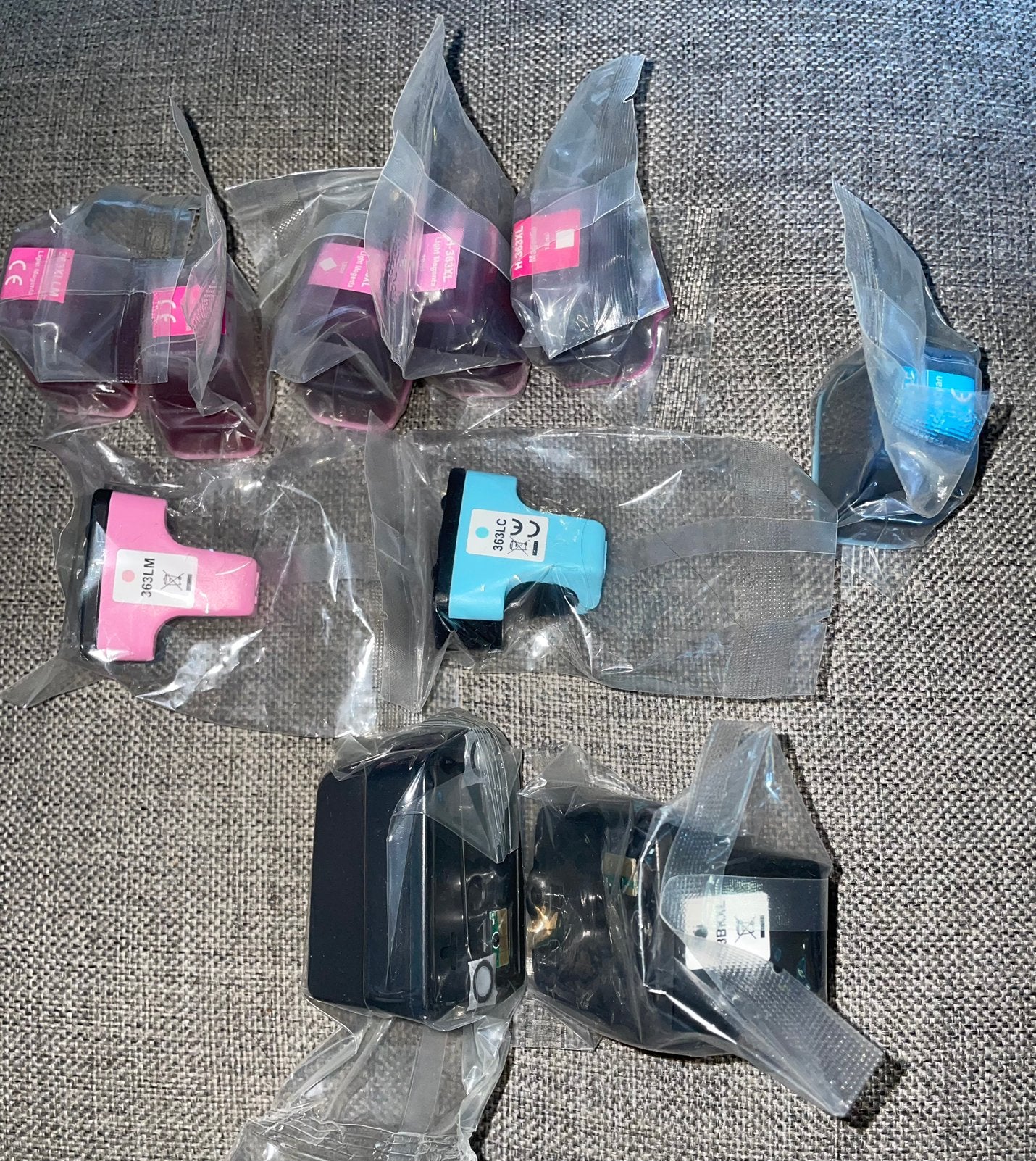Hp cartridges inktpatronen  H363XL XLLM 363Lc LM XLLC BKXL, Computers en Software, Ophalen of Verzenden, Zo goed als nieuw
