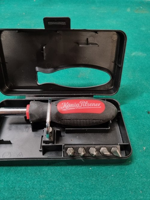 Konig pilsener bier opener en bitten set, Ophalen of Verzenden